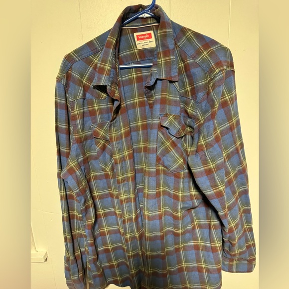 Men’s wrangler button down t shirt size XL - Picture 2 of 4